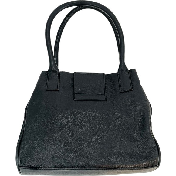 Kate Spade Black Pebbled Leather Bexley Anisha Bag Turn Lock - Picture 2 of 15